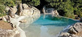 Sand pool with rocks.  Angar manufacturer resins